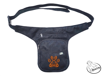 Bracco Hip Bag, waist bag or over shoulder bag - orange INDIAN PAW