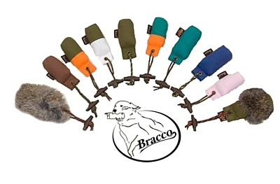Bracco Dummy Key Chain with fur, Mini Dummy- Different Colors.