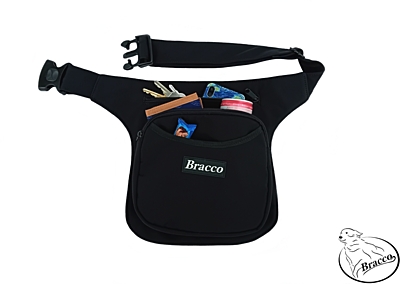 Bracco Friendly Waist Pocket, black - different sizes.