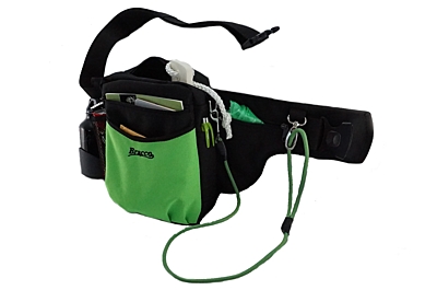Bracco dog training belt Multi, black/green