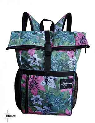 Bracco Backpack Active- green/flowers