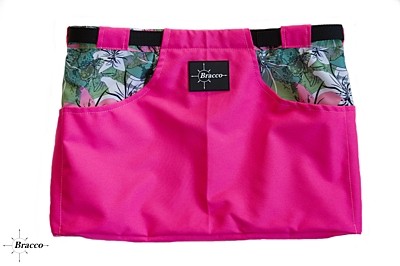 Bracco Active Skirts- different sizes, signal pink/flowers