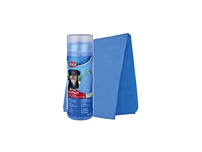 Ručník s vysokou absorbcí v plastovém obalu 66 x 43 cm modrý