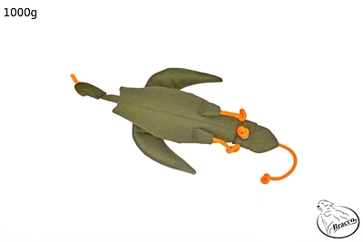 Bracco Teacher Duck Dummy - khaki, various weights.