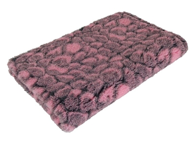 Blanket for the dog, Vetbed Premium quality 30 mm,, pink - stone motif, various sizes
