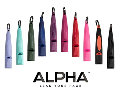 ACME ALPHA 210.5 dog whistle, various colors.
