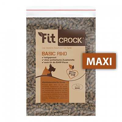 Lisované granule Fit-Crock Basic Hovězí