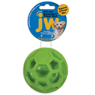 JW Hol-EE Perforated Ball Squeaky - Treat N Squeak