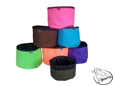 Bracco Collapsible Dog Bowl, waterproof, size L- different colors