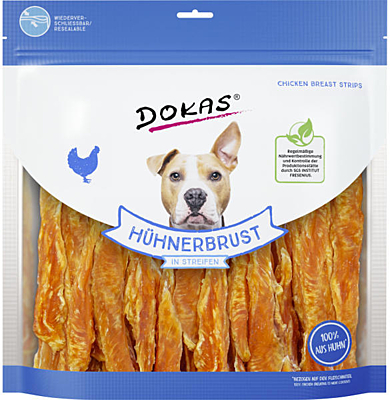 Dokas - Chicken breast strips wide 900 g