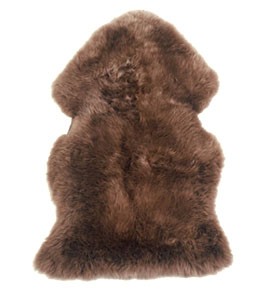 Sheep fur natural, different types- size over 120 cm