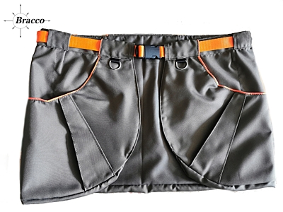 Bracco Active Skirts- different sizes, khaki/orange