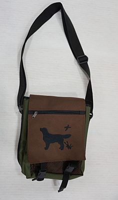 Bracco-Tasche für Training und andere Aktivitäten, Größe S, khaki/braun - Golden Retriever
