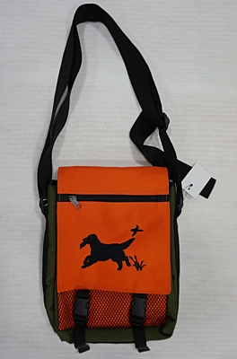 Bracco bag for training and other activities, size S, khaki/ orange - golden retriever